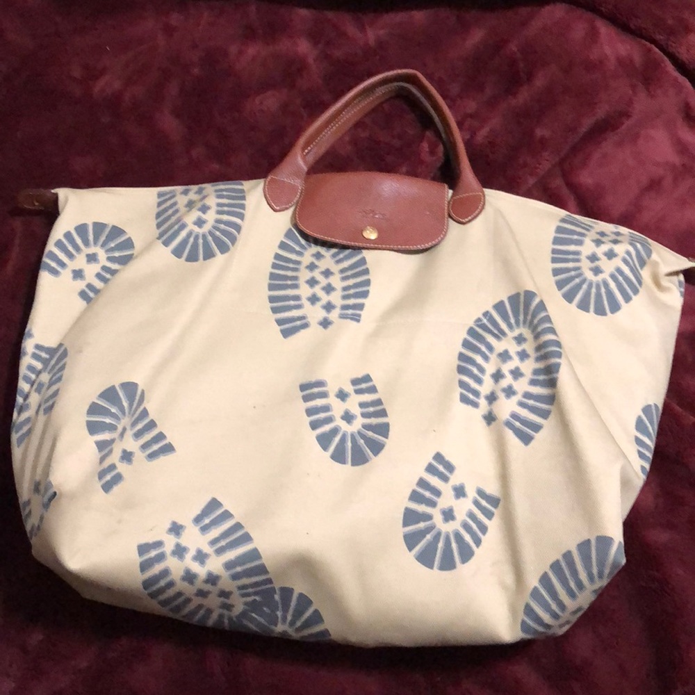 Longchamp Le Pliage XL duffle bag - special print